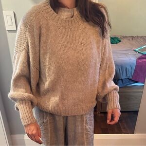 Christy Dawn cozy oatmeal  Knit Sweater